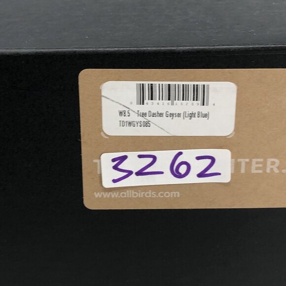 Allbirds Shoes Womens 8.5 Tree Dasher Geyser Light Blue Walking Sneaker Comfort - Picture 14 of 14